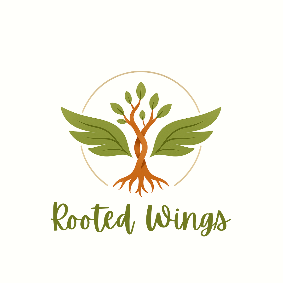 Rooted Wings Logo